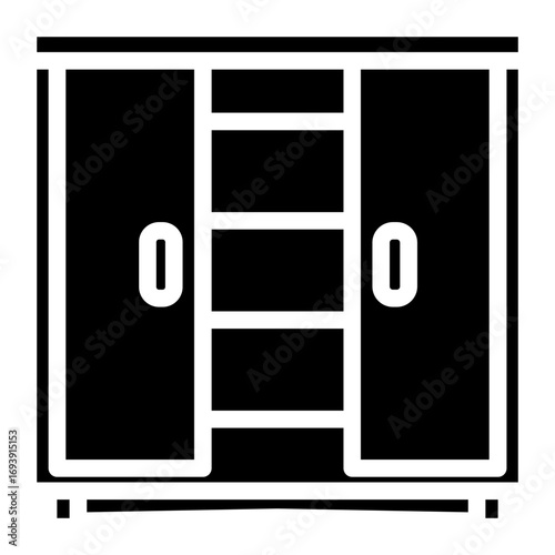 Vector Design Cupboard Icon Style