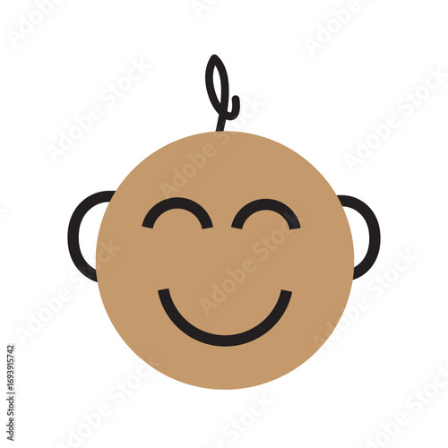 Baby Face Smiling