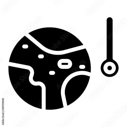 Global Warming Icon Style