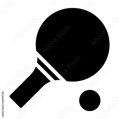 Table Tennis Icon Style