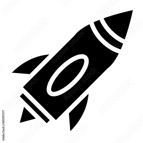 Space Booster Icon Style