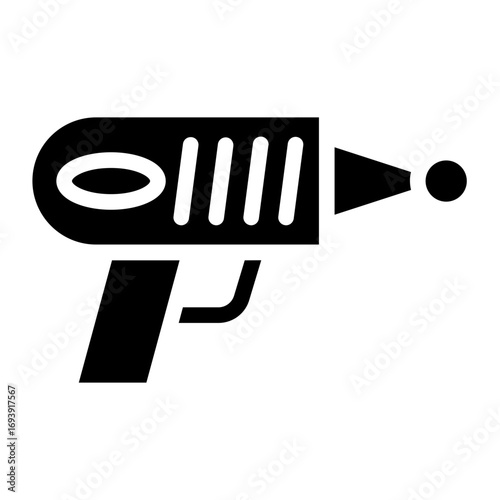 Space Gun Icon Style