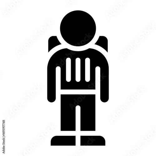 Astronaut Icon Style