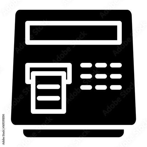 Vector Design Atm Machine Icon Style