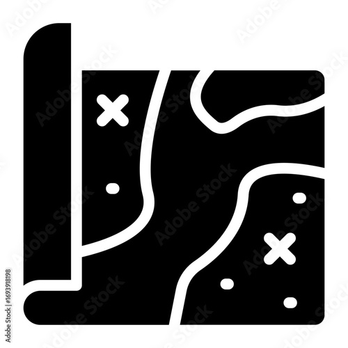 Army Map Icon Style