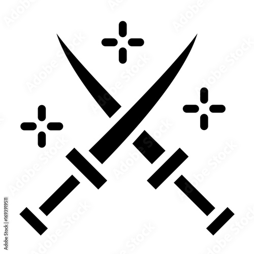 Swords Icon Style
