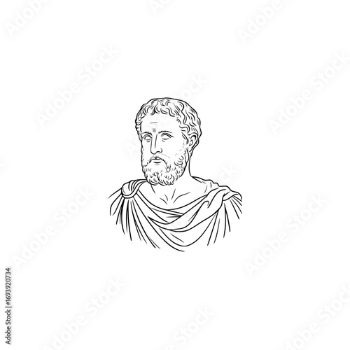 Agrippa the Skeptic portrait