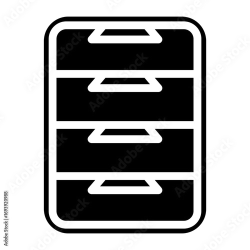 Filing Cabinet Icon Style