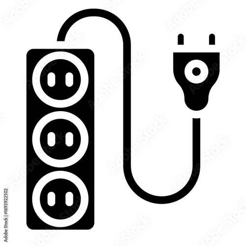 Extension Cord Icon Style