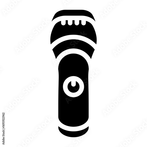 Electric Shaver Icon Style