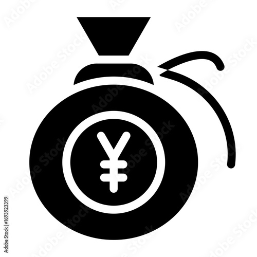 Vector Design Money Bag Icon Style