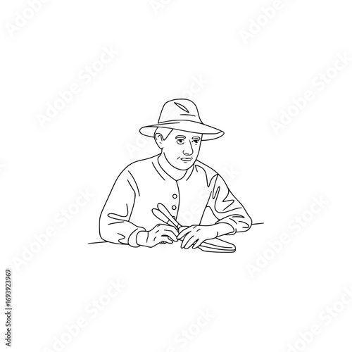 Simon the Shoemaker portrait
