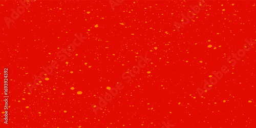 Dots halftone orange color pattern gradient texture with technology digital background. Dots pop art comics with best seller background
