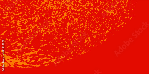 Dots halftone orange color pattern gradient texture with technology digital background. Dots pop art comics with best seller background, modern.