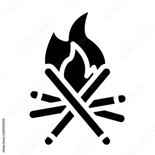 Firewood Icon Style