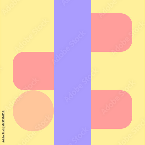 Geometris shapes abstract