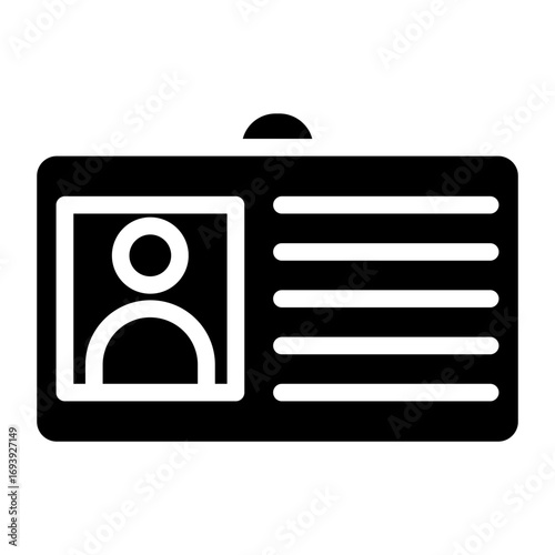 ID Card Icon Style