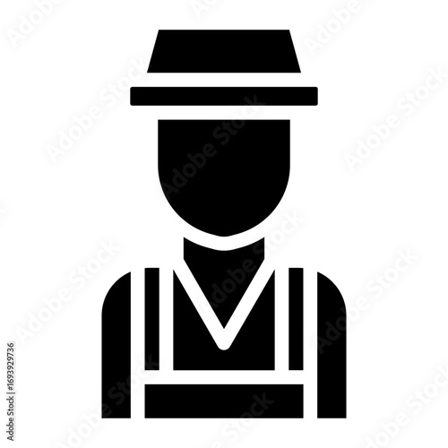 Park Attendant Icon Style