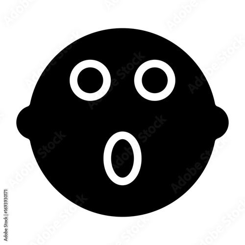 Vector Design Surprised Icon Style
