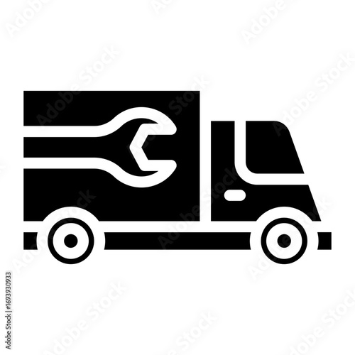 Plumber Van Icon Style