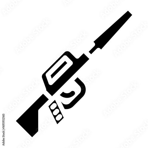 Assault Rifle Icon Style