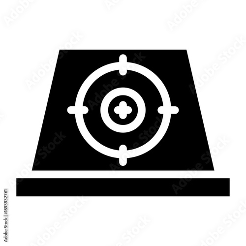 Red Dot Sight Icon Style