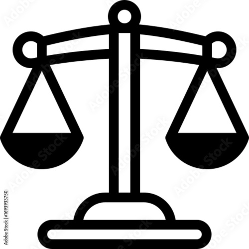 Balance Scale Justice Icon