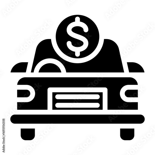 Buy a Car Icon Style
