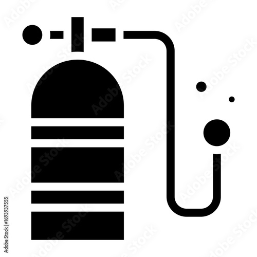 Vector Design Oxygen Tank Icon Style
