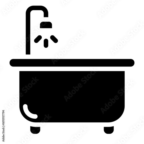 Vector Design Hot Tub Icon Style
