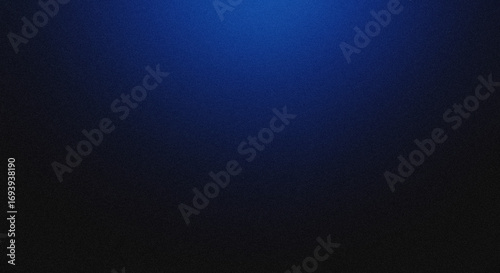 Schilderij op canvas Create a sense of mystery using a deep blue and black gradient background for yo