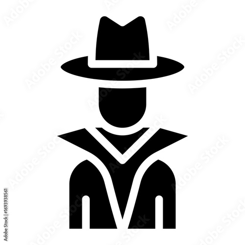 Vector Design Criminal Icon Style