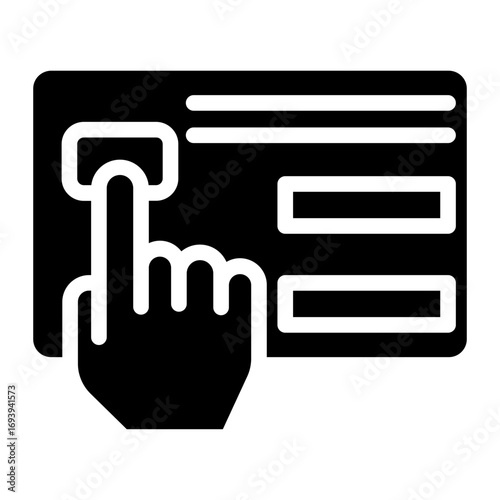 Fotografía Vector Design Subscription Icon Style