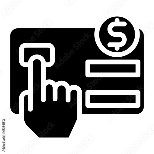 Vector Design Pay Per Click Icon Style