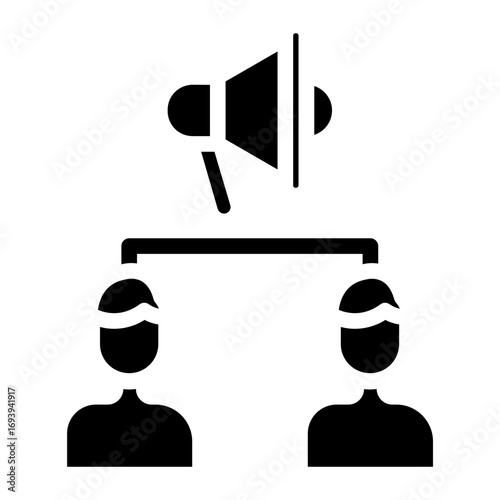 Vector Design Public Relations Icon Style