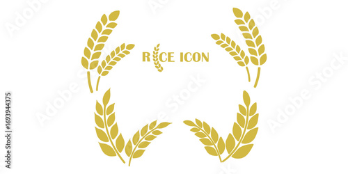 Gluten free icon symbol vector image for celiac disease diet and healthy lifestyle no wheat grain allergen on transparent background