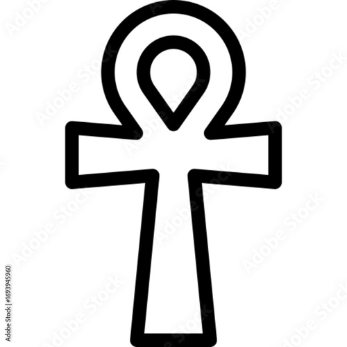 Ankh Symbol Icon