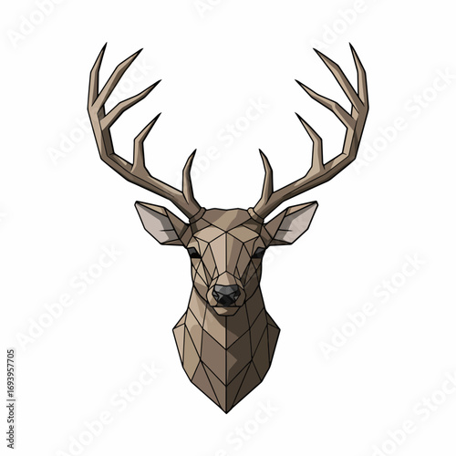 deer head vector