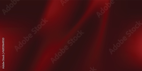 Red studio background. Modern abstract limbo podium studio room. Dark red gradient wall floor and spotlight scene. Showcase, promotion display. Vector stage mockup illustration.Eps 10