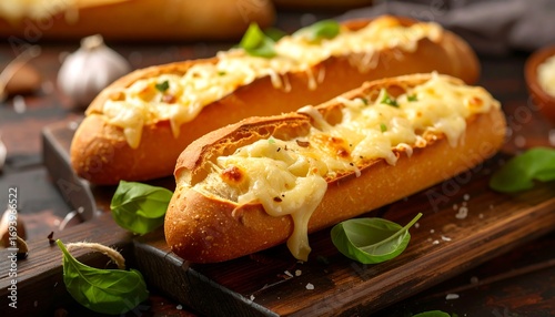 Cheesy Garlic Bread Bites