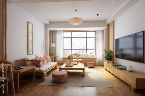 Modern Chinese interior design; Fashion smart home;