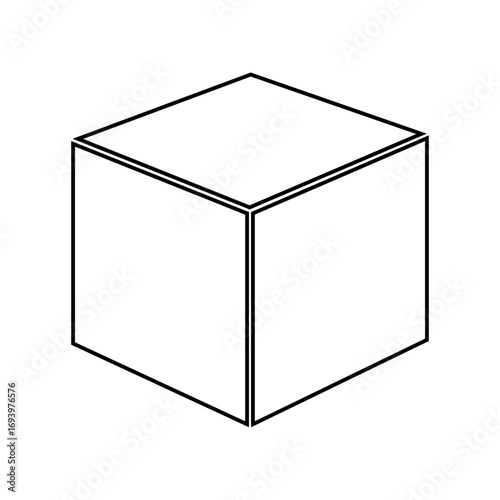 dice on white background