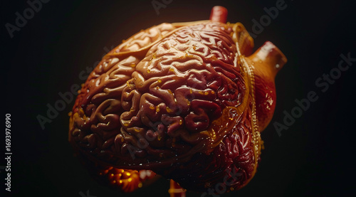 3d rendered illustration of human brain
