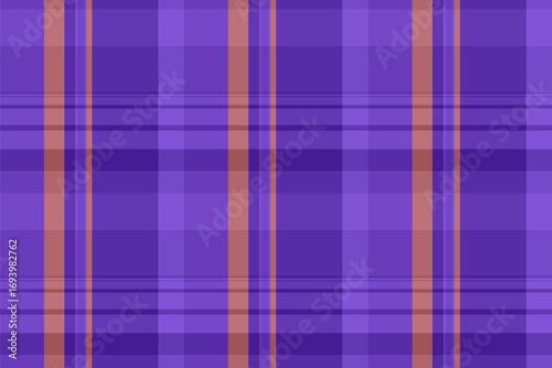 Abstract plaid pattern in purple and brown hues, creating a calming, rhythmic design. Ideal for backgrounds, textiles, and modern digital applications.