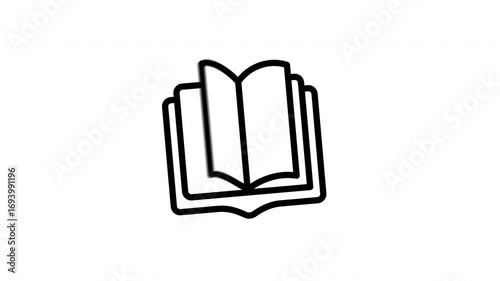 book animated icon