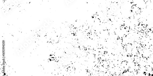 Grunge vintage white and black vector wall distressed dirty noise rust cracked pain background. messy dusty chalk splat dirt rusty noise overlay concrete wall texture background.	