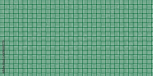 Minimal line Seamless geometric pattern with shapes. Decoration and maze ornament square graphic wall tile.	