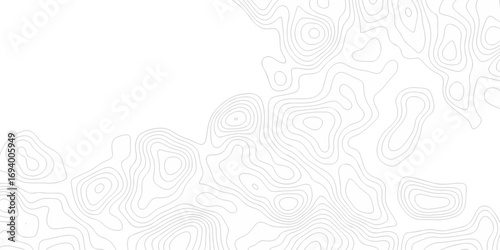 Abstract pattern with lines topographic map background. Topography and geography map grid abstract backdrop. Topographic cartography. Topographic Map. Topographic Relief design.