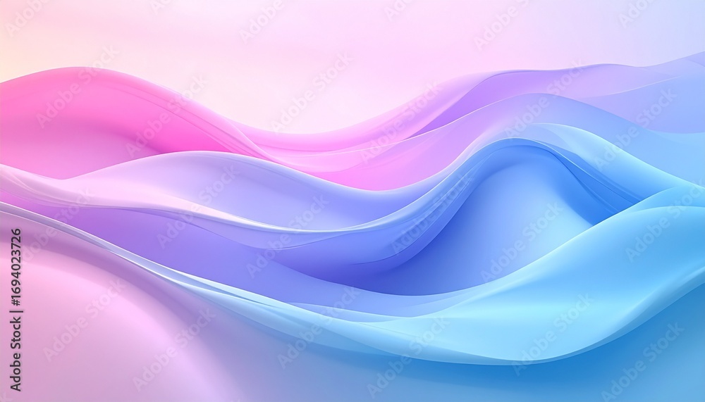 Obraz premium Soft pastel gradient wallpaper