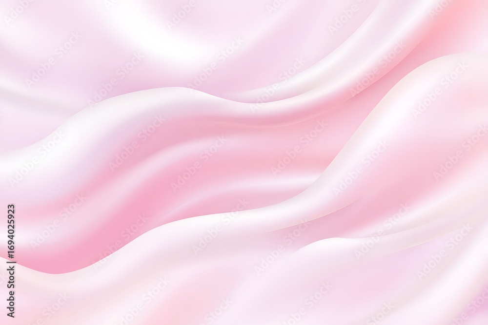 Obraz premium Pink satin fabric background, soft pink color, smooth texture, 